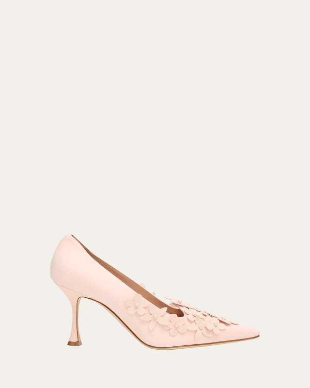 Harneclo Suede Pointed-Toe Pumps